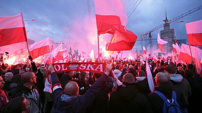 Poles celebrate independence day