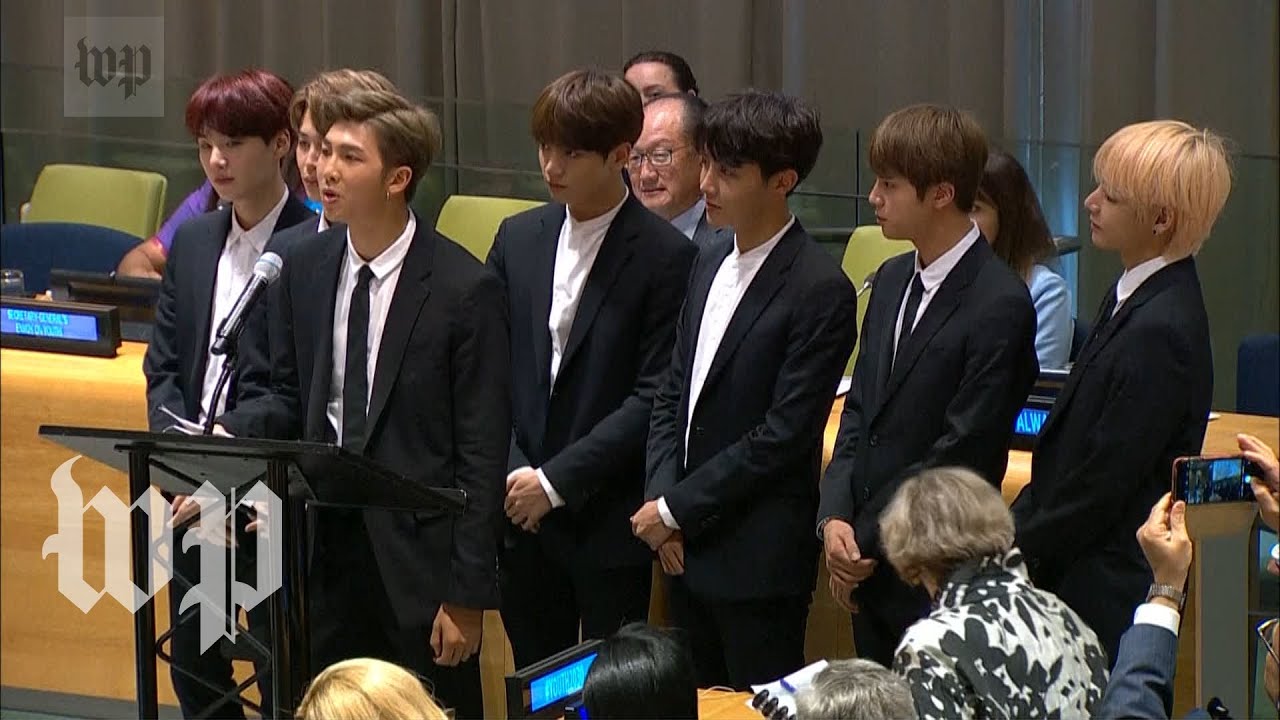 BTS's Speech At Launch Of UNICEF’s “Generation Unlimited” At The UN General Assembly